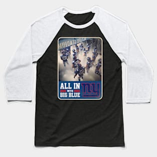 New York Giants Football Baseball T-Shirt